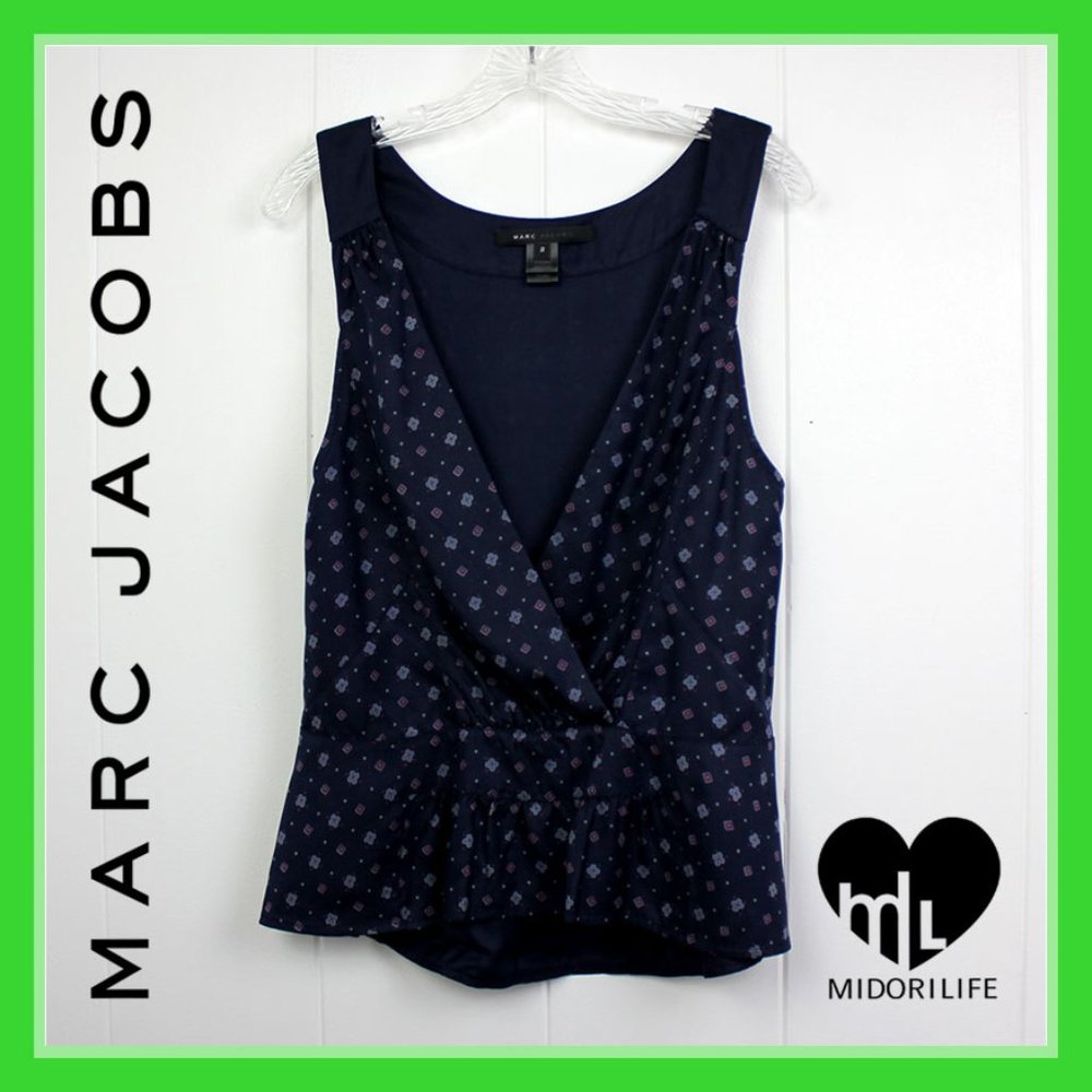 MARC JACOBS Peplum Sleeveless Top